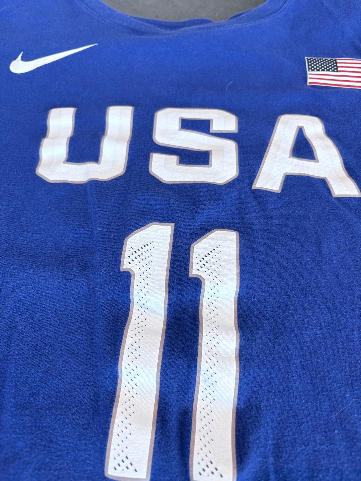 Team USA Basketball #11 Klay Thompson Nike Graphic Tee