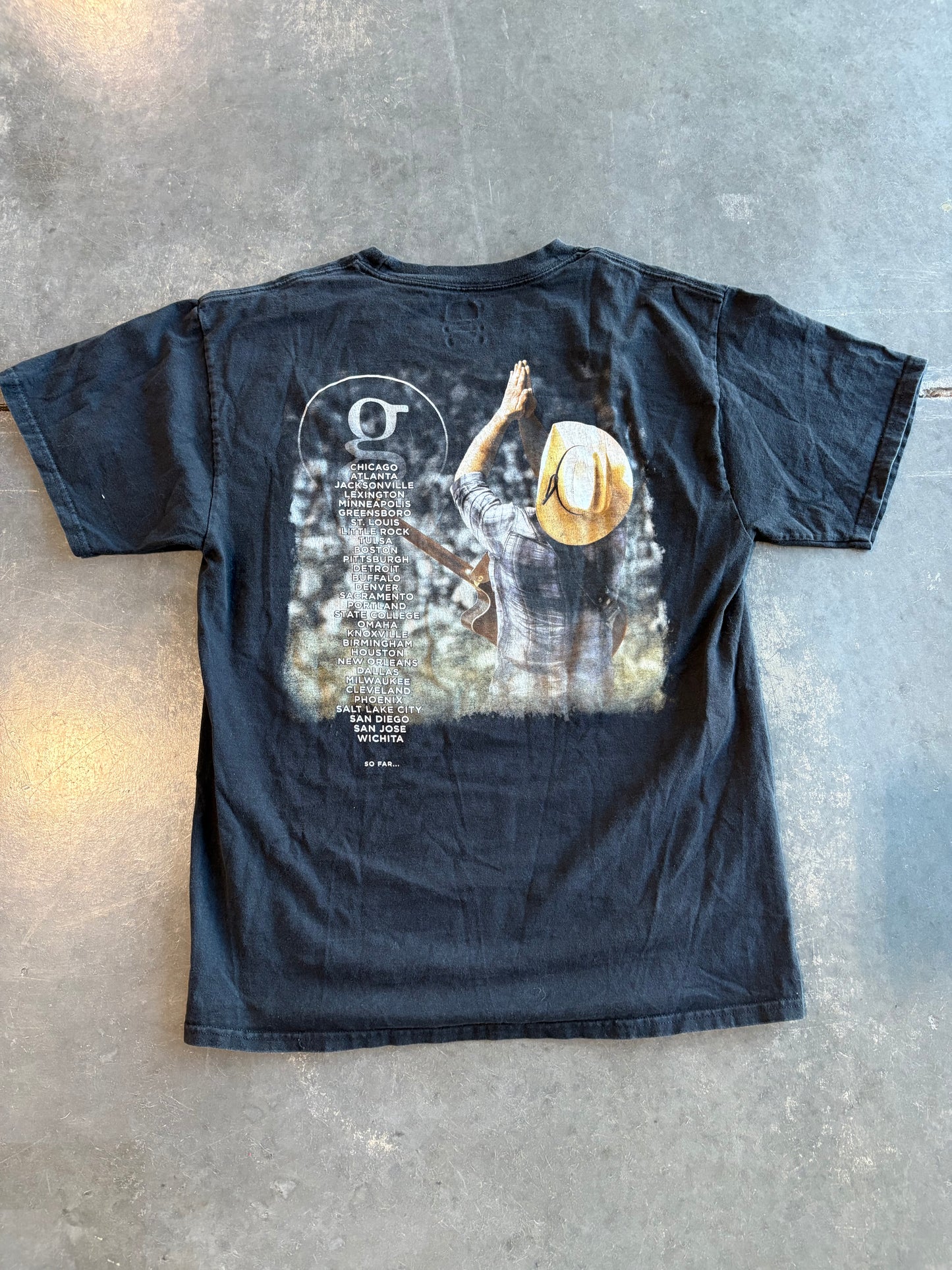 2014-15 Garth Brooks World Tour Graphic Tee