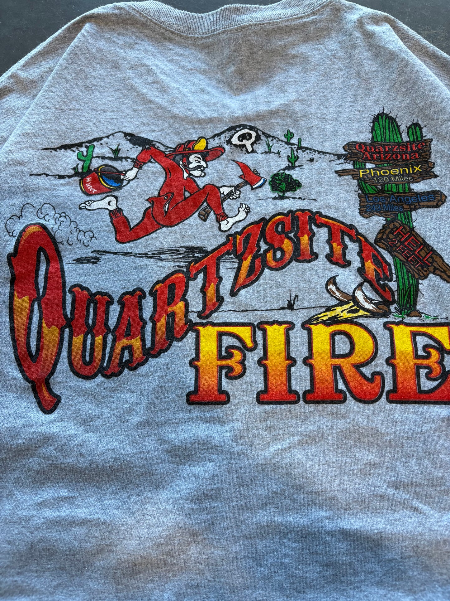 Quartzsite Fire Graphic Tee