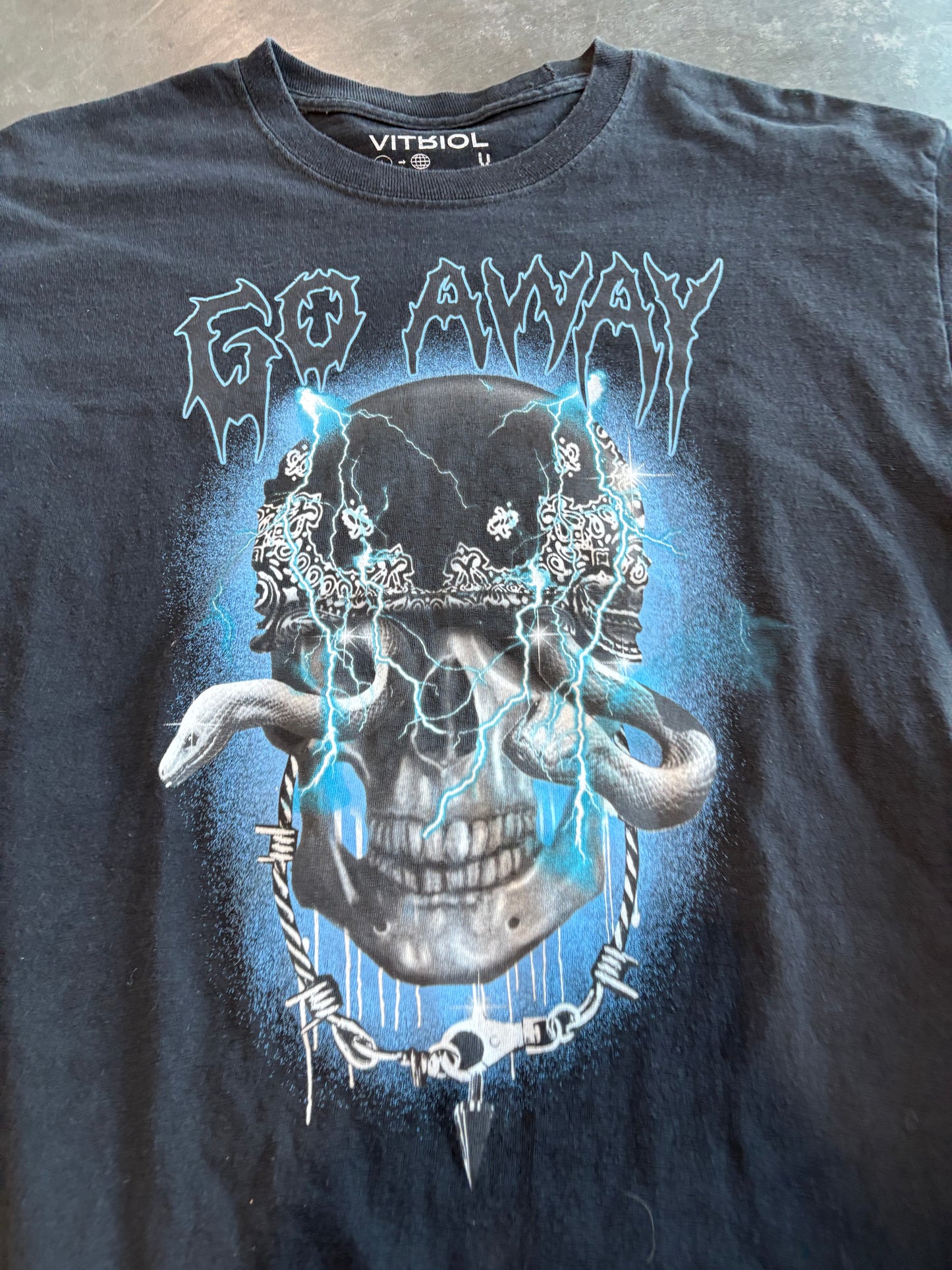 VITRIOL Go Away Graphic Tee