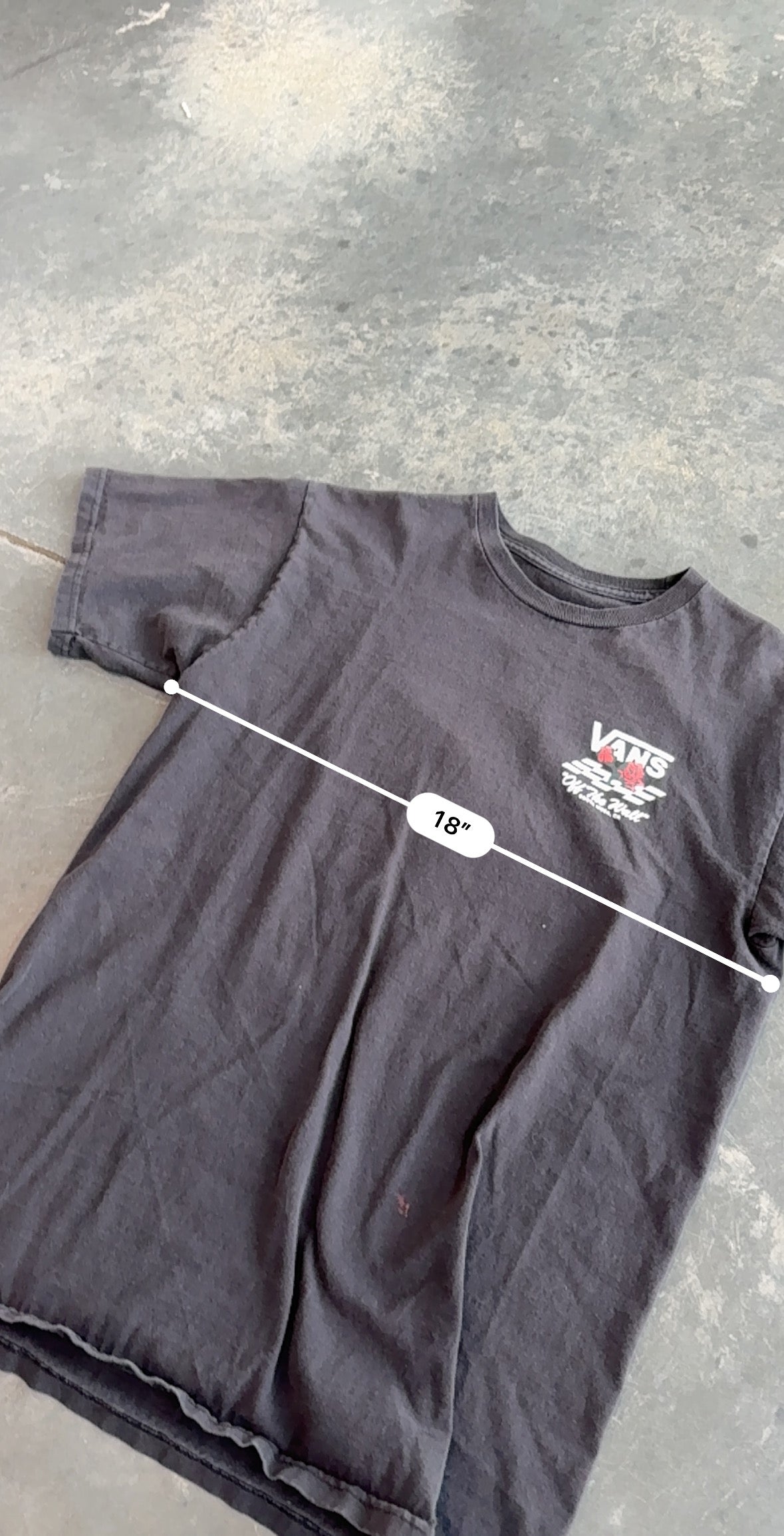 Vans Rose Streetwear Graphic Tee