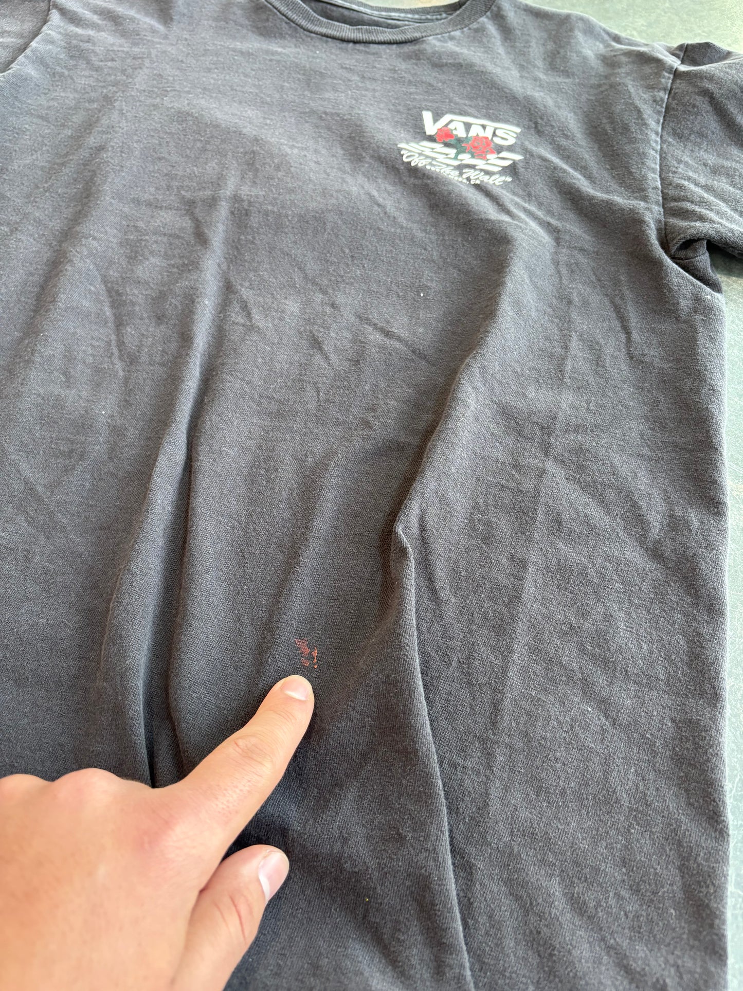 Vans Rose Streetwear Graphic Tee