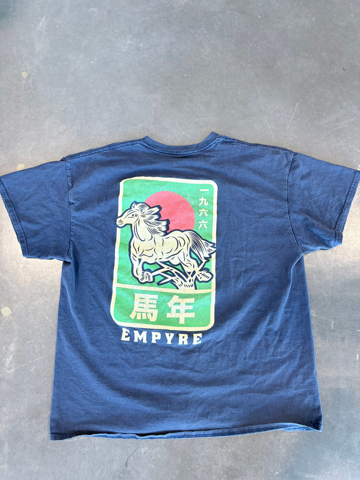Empyre Horse Race Japanese Streetwear Graphic Tee