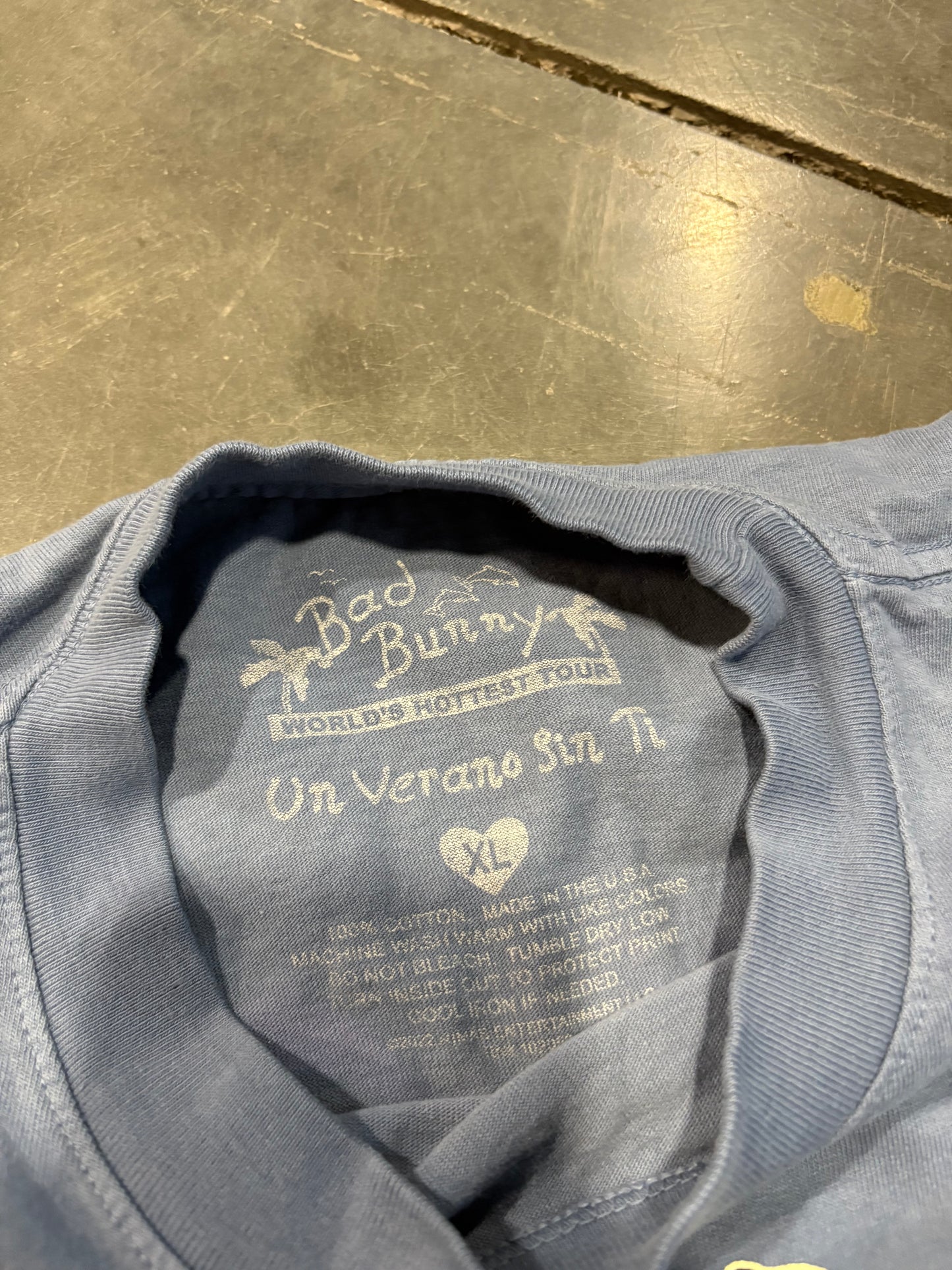 2022 Bad Bunny “Un Verano Sin Ti” Tour Graphic Tee