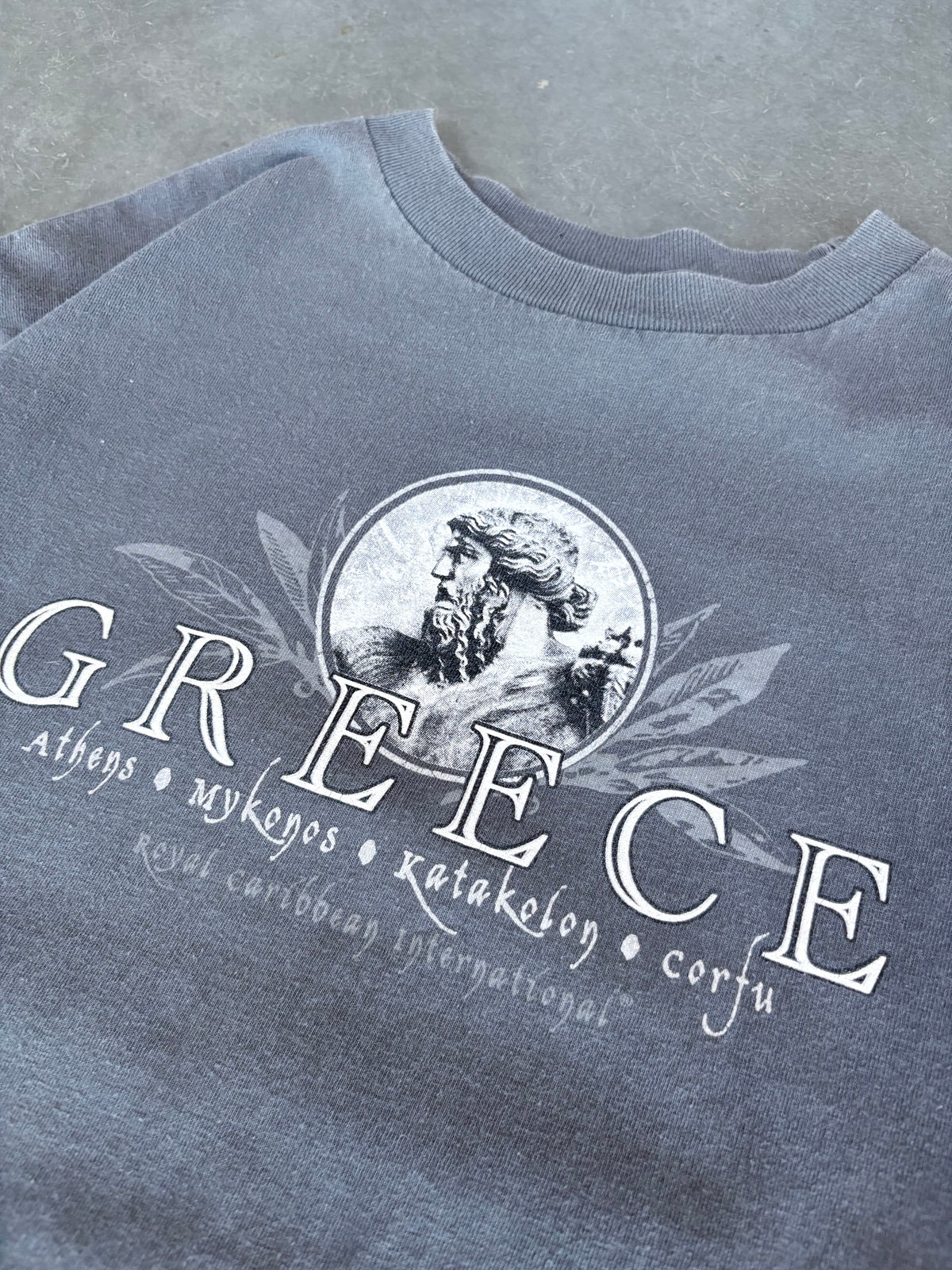 Y2K Greece Royal Caribbean Graphic Tee